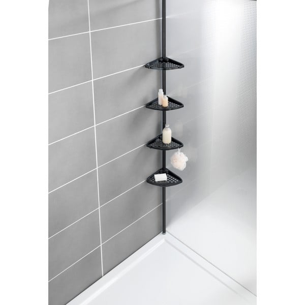 Must nurgas teleskoopiline vannitoa riiul Opal - Allstar-image-1