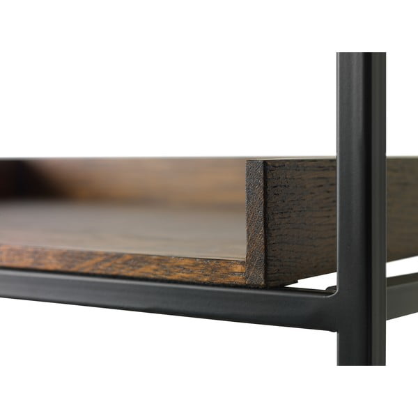 Must tamme raamaturiiul 90x180 cm Rivoli - Unique Furniture-image-3