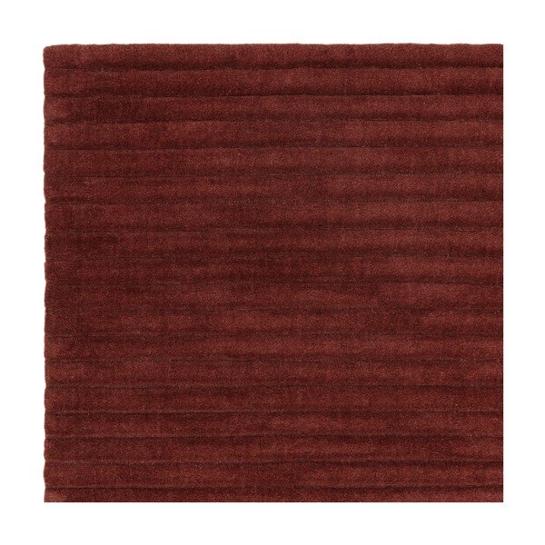 Burgundiapunane käsitsi kootud villane vaip 120x170 cm - Asiatic Carpets-image-4