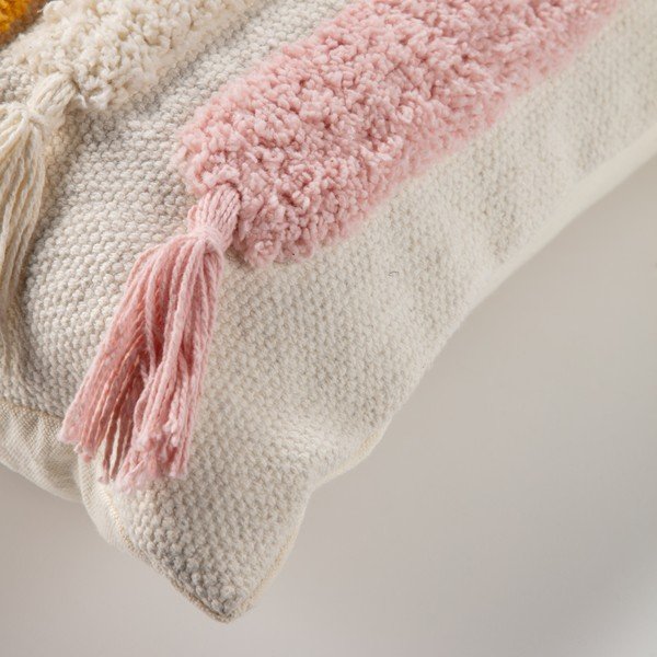 Kõrge puuvillane beebipadjapüür, 45 x 45 cm Thaide - Kave Home-image-1