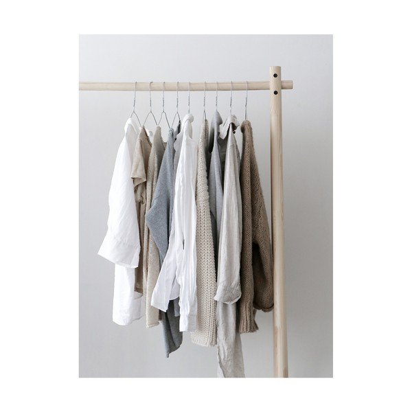 Mustast männipuidust riietehoidja Hongi - Karup Design-image-3