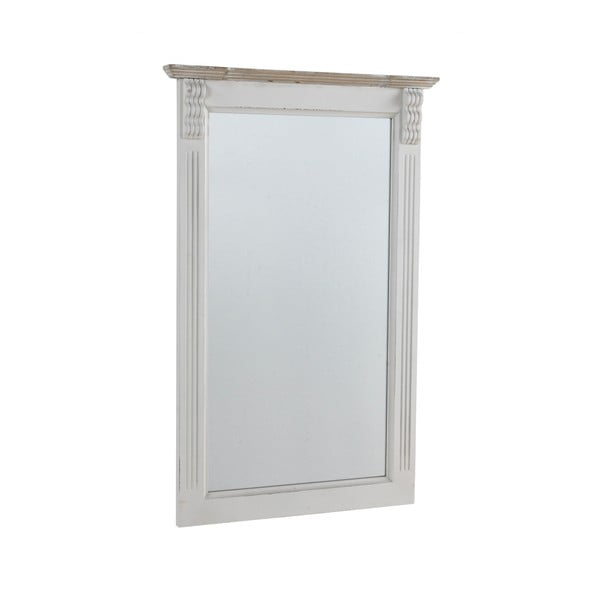 Bílé nástěnné zrcadlo Geese, 50 x 86 cm