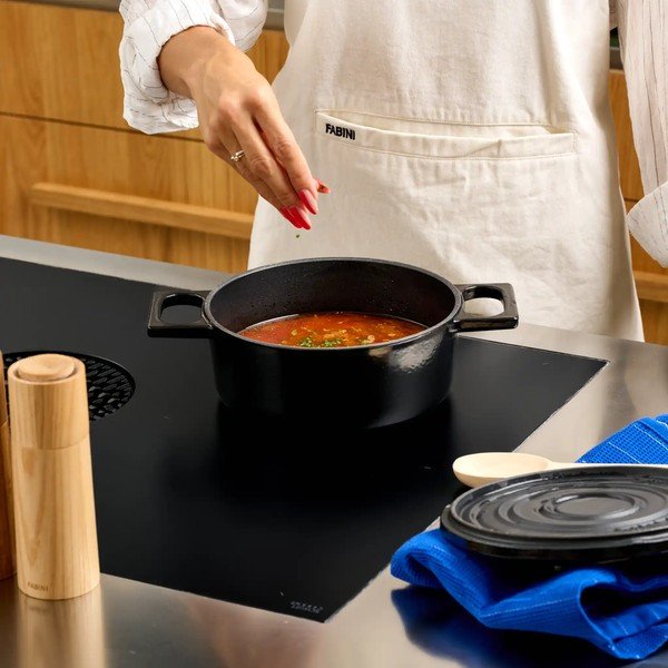 Malmist kastrul koos kaanega, induktsioonpliidile 2 l Mattia 3.0 - FABINI-image-4