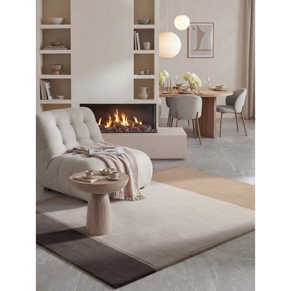Pruun/kreemikas villane vaip 120x170 cm Quentin - Villeroy&Boch-image-2