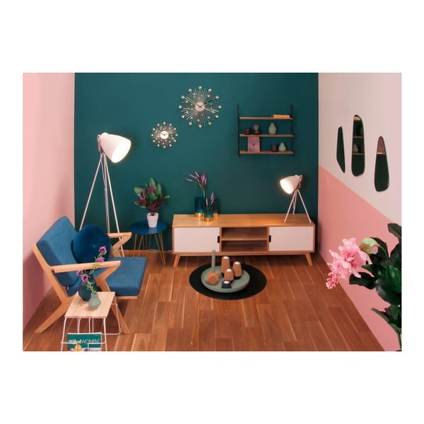 Bílá volně stojící lampa Leitmotiv Tristar-image-2