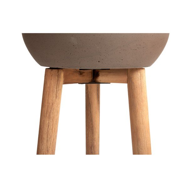 Betoon lillepoti kate  ø 36 cm Stahl – Kave Home-image-3