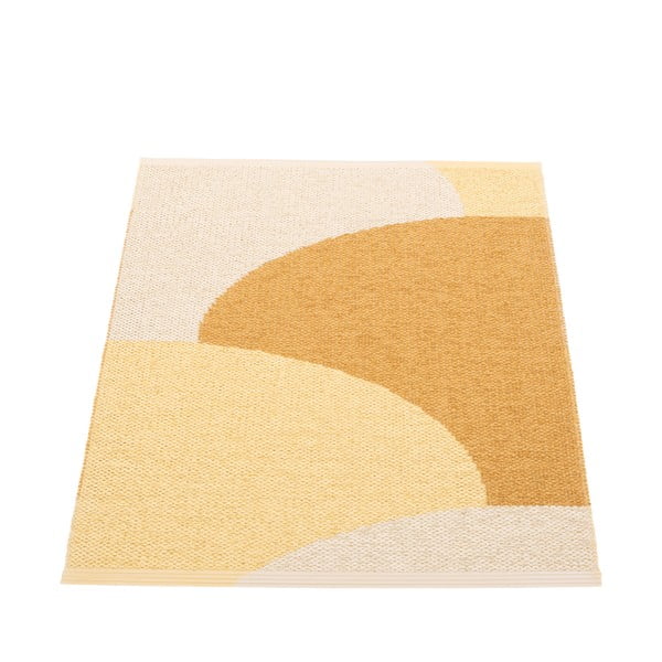 Ookerkollane sise/välisvaip 70x90 cm Hill Ochre Pale Yellow – Pappelina