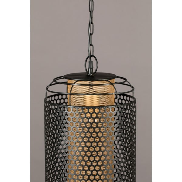 Must rippvalgusti metallist varju ø 25,5 cm Archer - Dutchbone-image-3