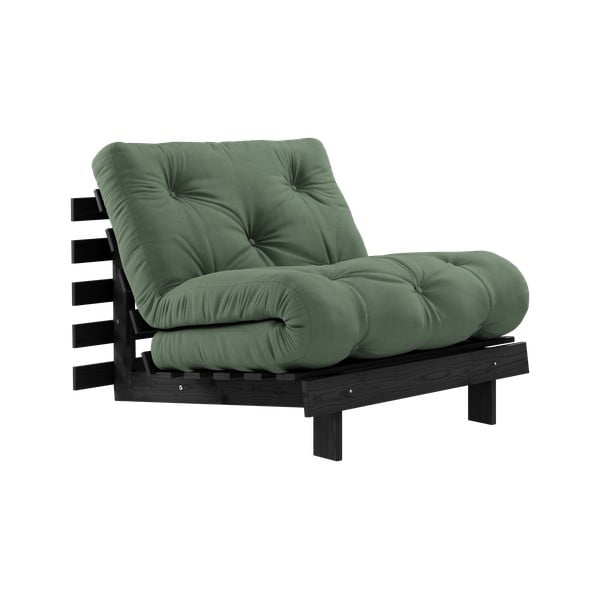 Roheline tugitool Roots Black Night - Karup Design