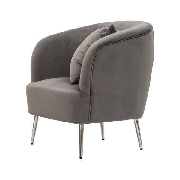 Hall sametist tugitool Silvery - Mauro Ferretti-image-3