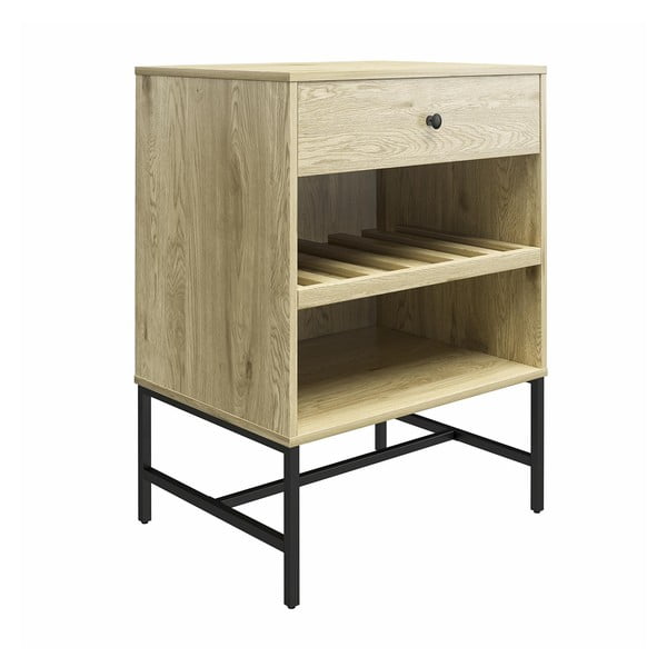 Veinikapp naturaalsest männipuidust 6 pudelile, 60x83 cm Tamlin - Queer Eye-image-1