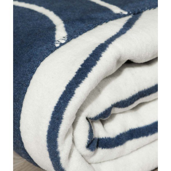 Valge ja tumesinine üheinimesevoodi 150x200 cm Twin - Oyo Concept-image-1