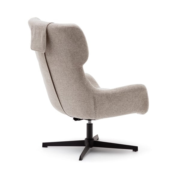 Beež tugitool Zalina - Kave Home-image-3