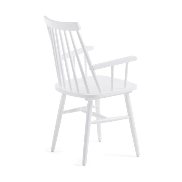 Valge kummist söögitool Kristie - Kave Home-image-3