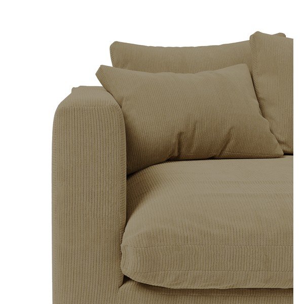 Beeži kordvillane diivan 175 cm Comfy - Scandic-image-3