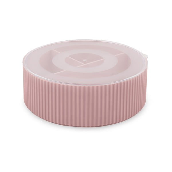 Roosa plastikust vannitoa korraldaja kosmeetika jaoks - Mioli Decor