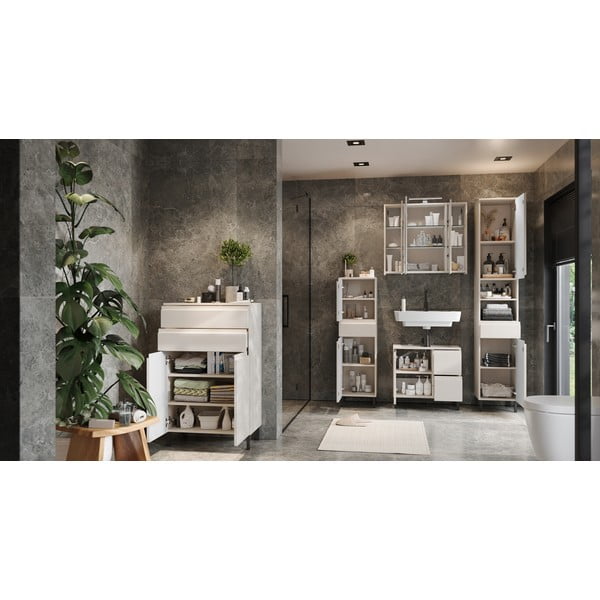 Kreem madal valamukapp 60x56 cm Salinas - Germania-image-1