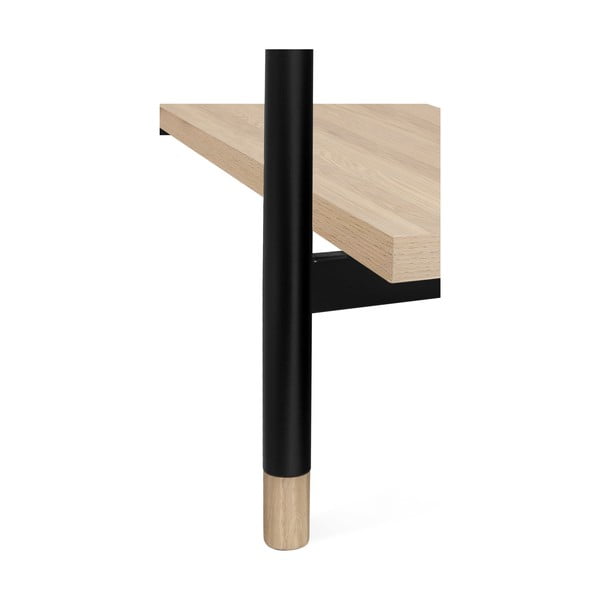 Naturaalset värvi tammepuidust kohvilaud 60x120 cm Jugend - Woodman-image-4