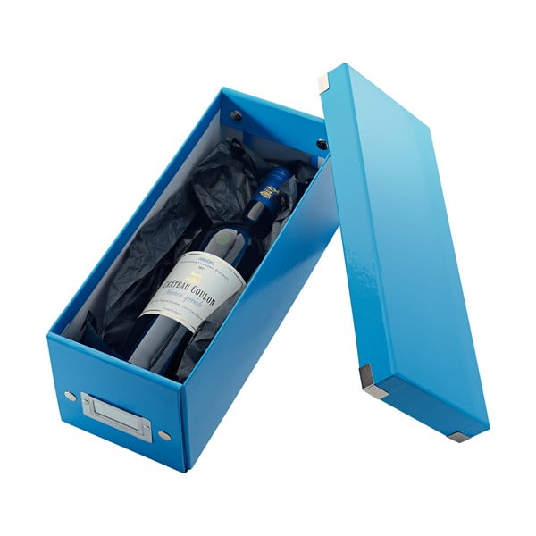 Sinine pappkast kaanega 14x35x14 cm Click&Store - Leitz-image-3