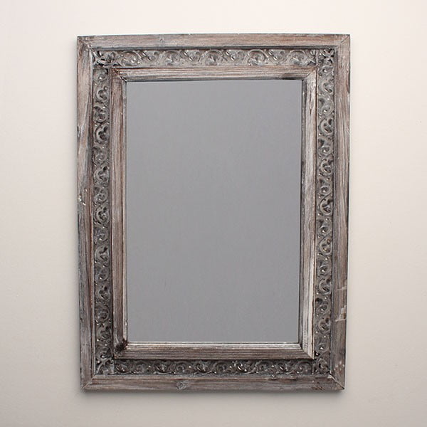 Zrcadlo Grey Days, 49x67 cm