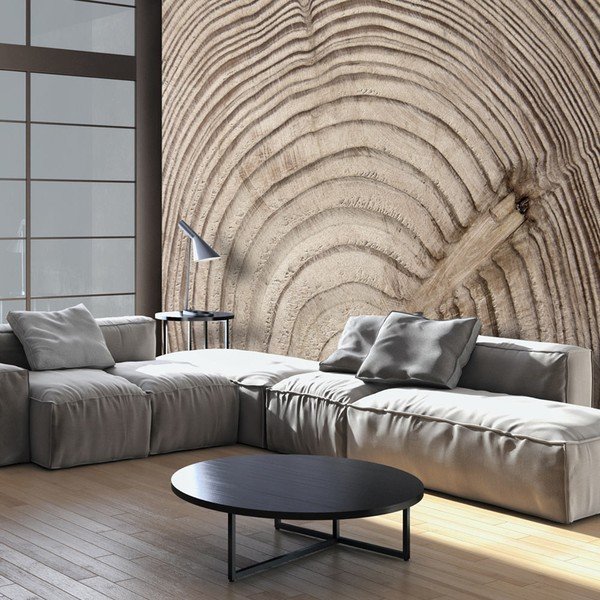 Velkoformátová tapeta Bimago Wood Grainl, 400 x 280 cm-image-1