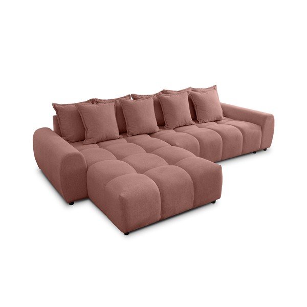 Terrakottapunane nurgadiivan (vasak nurk) Albane - Ropez-image-2