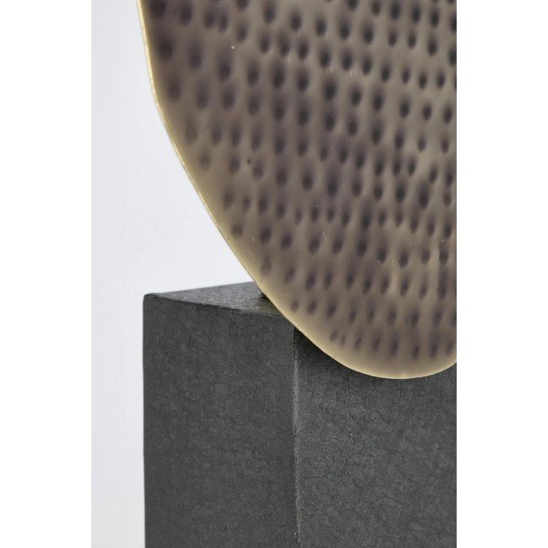 Antratsiitvärvi metallist laualamp metallvarjuga (kõrgus 57 cm) Neev - Bizzotto-image-1