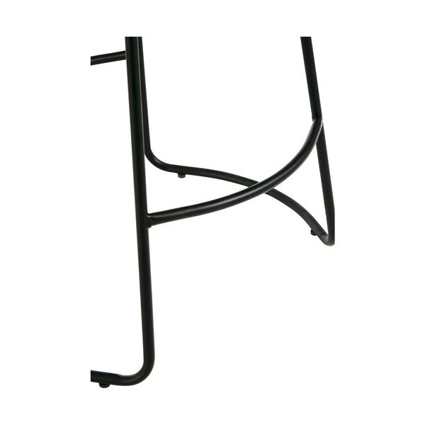 Must/pruun polsterdatud baaritool (istme kõrgus 64 cm) Brixton - Premier Housewares-image-4