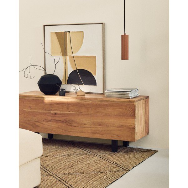 Akaatsiapuidust TV-alus 150x58x40 cm Uxue - Kave Home-image-1