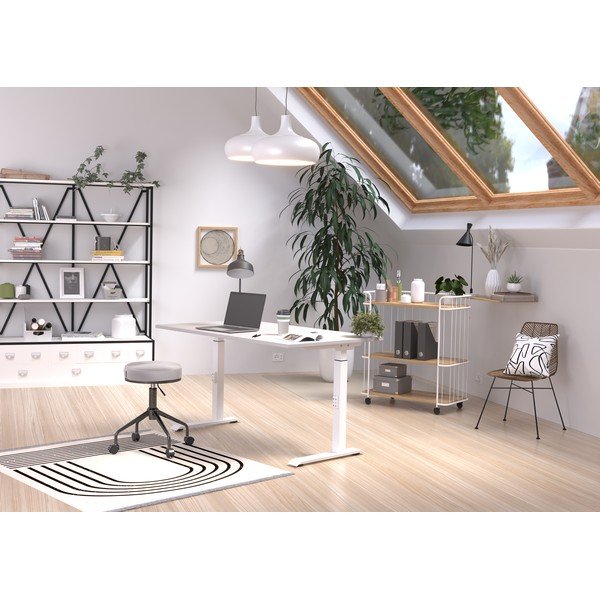 Reguleeritava kõrgusega töölaud 80x140 cm Downey - Germania-image-1