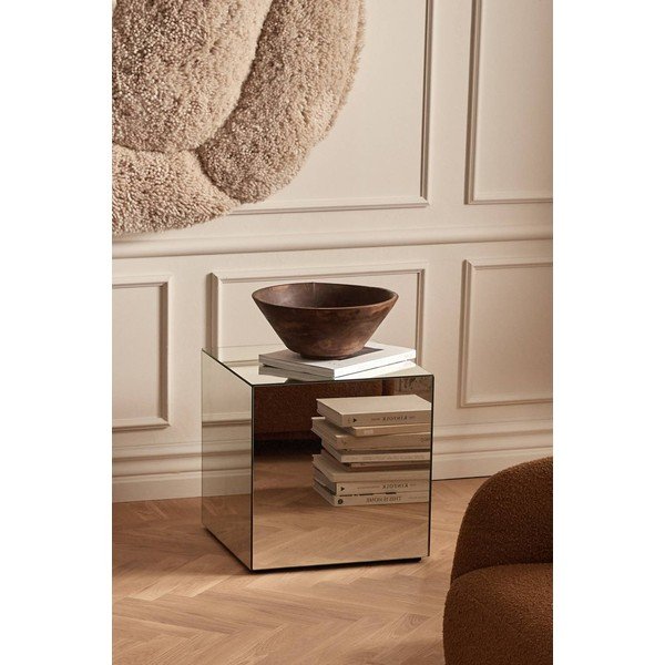 Klaasist abilaud 45,5x45,5 cm Cube - Ellos Home-image-1