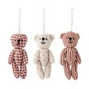 Jõulukaunistused, 3 tk komplektis 11,5 cm Salwa - Bloomingville