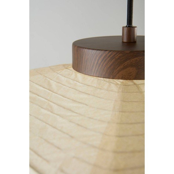 Beež paberist ripplamp ø 35 cm Sally - Jotex-image-4