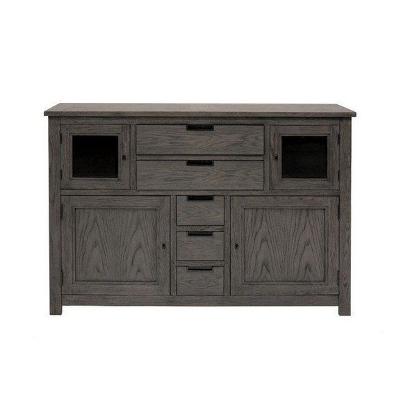 Komoda Cross Smoked, 156x110x45 cm