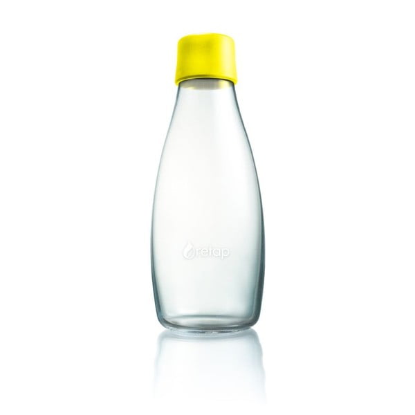 Kollane klaaspudel, 500 ml - ReTap