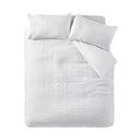 Valge voodipesu kaheinimesevoodile 200x200 cm Folkstone Geo - Catherine Lansfield