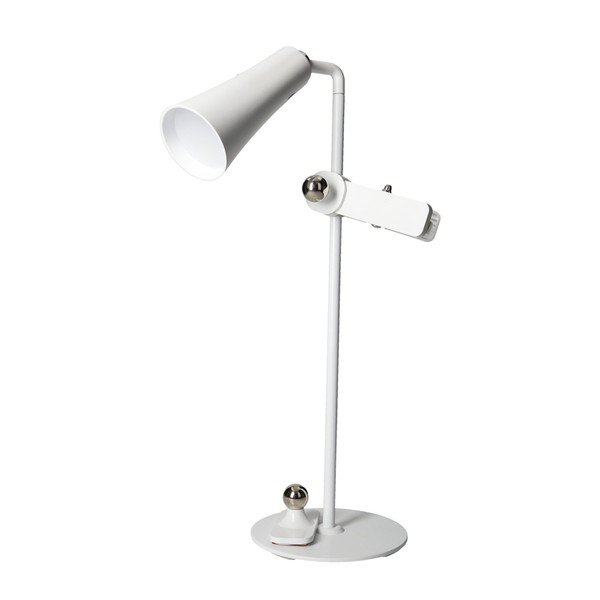 Valge LED-laualamp (kõrgus 47,5 cm) 4in1 - Brandani