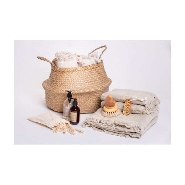 Komplekt 2 hallikaspruunist 100% puuvillasest rätikust, 50 x 90 cm. - Bonami Selection-image-3