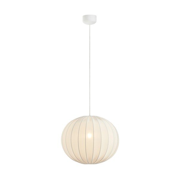 Valge ripplamp ø 50 cm Solia - Markslöjd