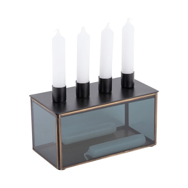 Klaasist küünlajalg Boxed Rectangle - PT LIVING-image-4