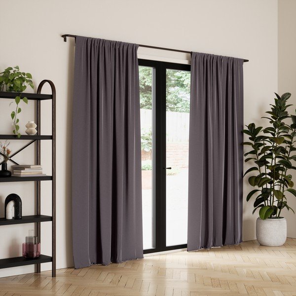 Tumehall pimendavad kardinad 2 tk 132x213 cm komplektis Twilight - Umbra-image-1