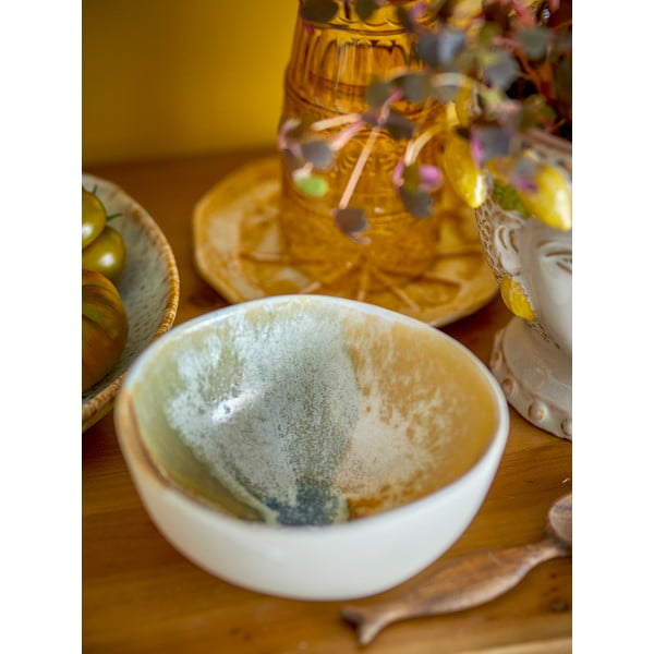 Kreemid kivikeraamikast kausid 4tk komplektis 525 ml Lacey - Bloomingville-image-1