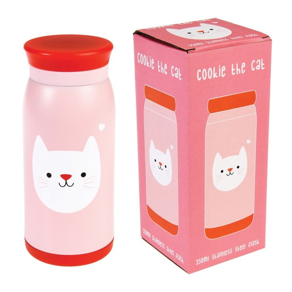 Roostevabast terasest pudel, 350 ml Cookie the Cat - Rex London