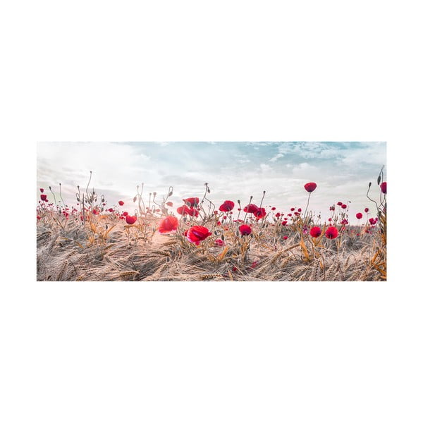 Maal lõuendil, 60 x 150 cm Poppies - Styler