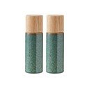 Roheline keraamiline soola- ja pipraveski komplekt Green - Bitz