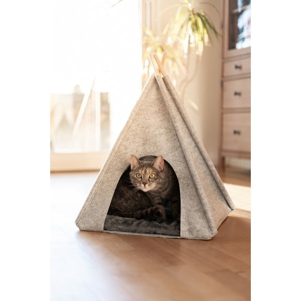 Helehall lemmikloomade telk 45x45 cm Tipi – Wenko-image-1