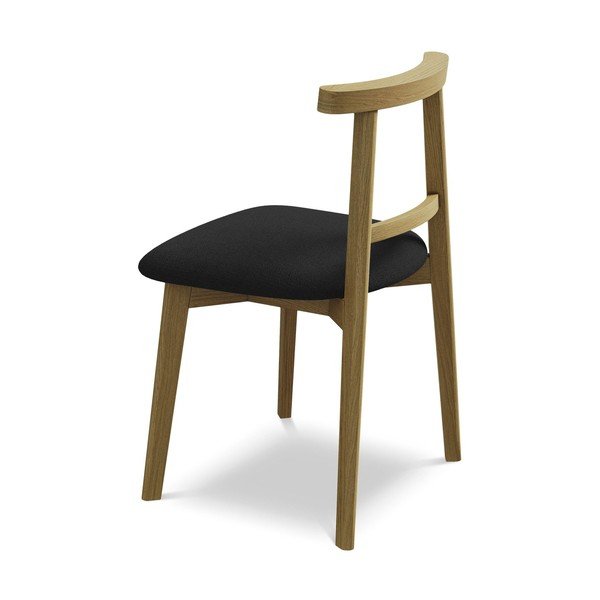 Must täispuidust söögitool Ohelo - Makamii-image-3