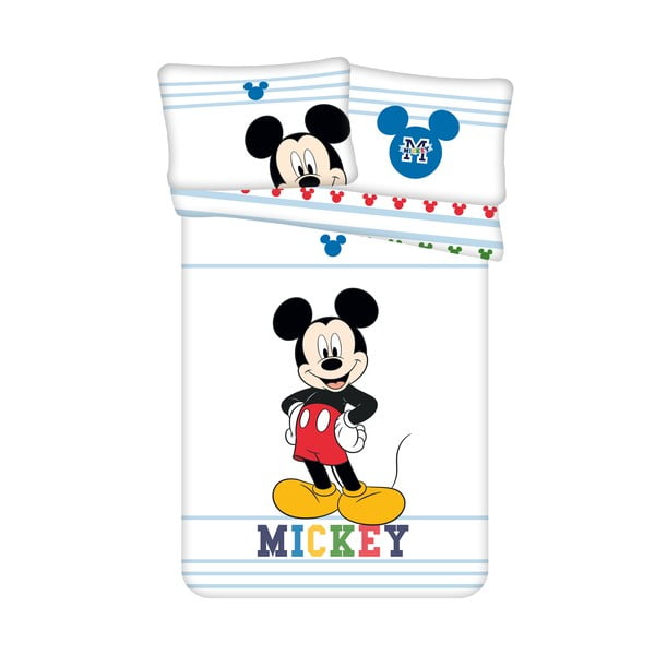 Puuvillane voodipesu 100x135 cm Mickey - Jerry Fabrics