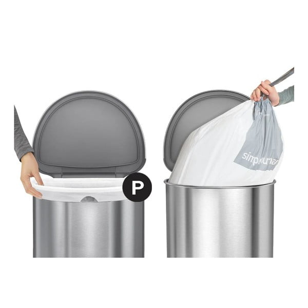 Prügikotid 20tk komplektis, 60l P - simplehuman-image-1