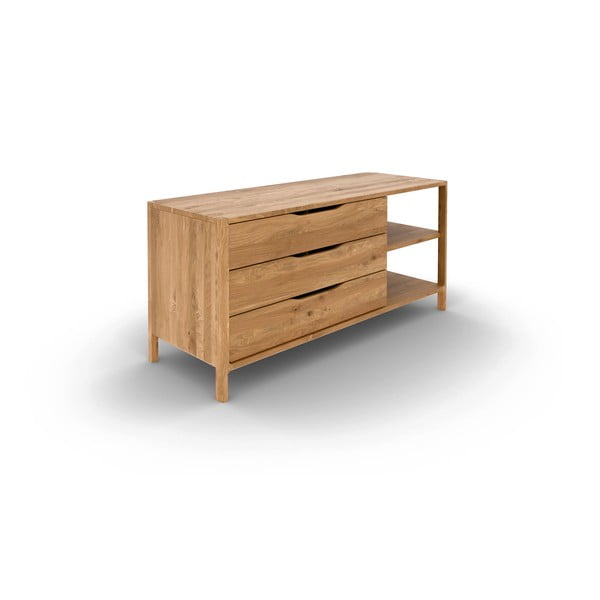 Tammepuidust madal kummut 140x64 cm Twig - The Beds-image-2